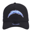 Bone Unissex New Era 9Forty A-Frame NFL LA Chargers Preto-70959225- -2-